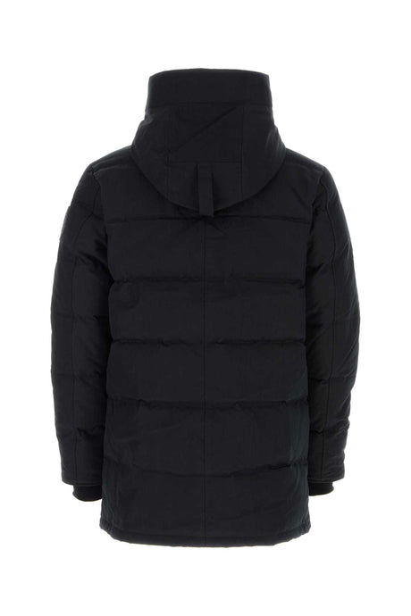 CANADA GOOSE Men's Black Cotton Blend Carson Down Jacket