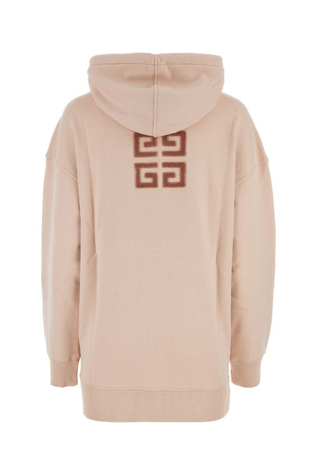 GIVENCHY Pastel Pink Cotton Sweatshirt for Women