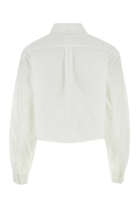 GIVENCHY Classic White Poplin Shirt - Women's Fashion Essential