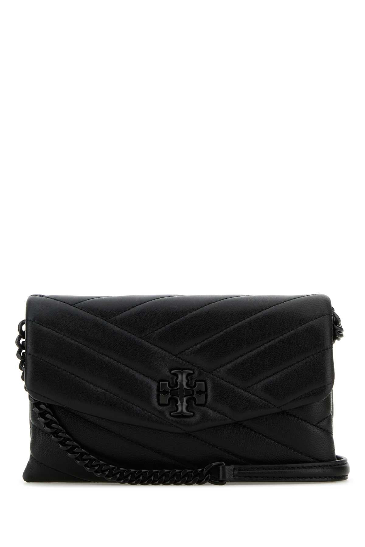 TORY BURCH Mini Black Leather Crossbody Handbag