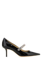 JIMMY CHOO Classic Leather Bing 65 Pumps