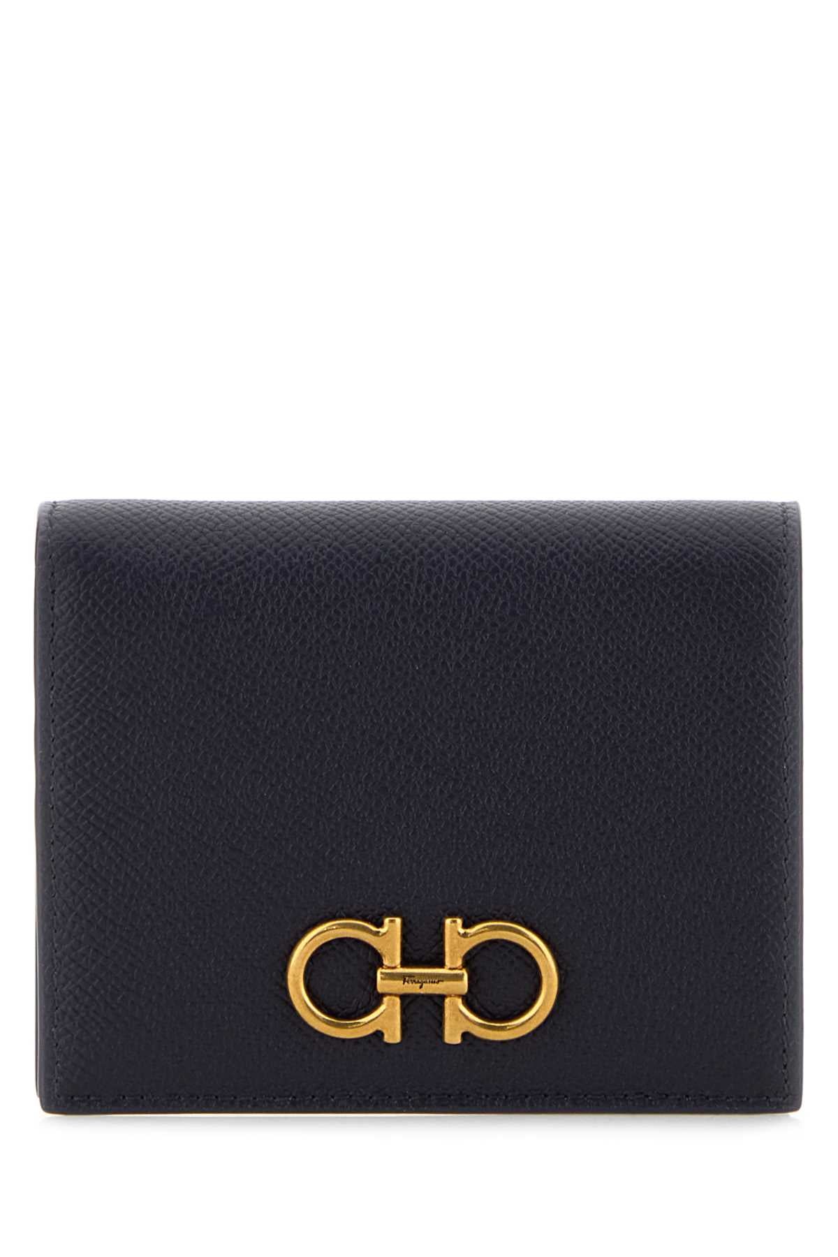 SALVATORE FERRAGAMO Elegant Mini Leather Wallet - Perfect for Every Occasion