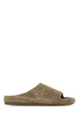 LOEWE Lago Suede Slippers for Men