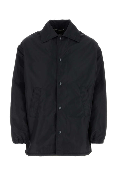 DOLCE & GABBANA Midnight Blue Nylon Jacket for Men