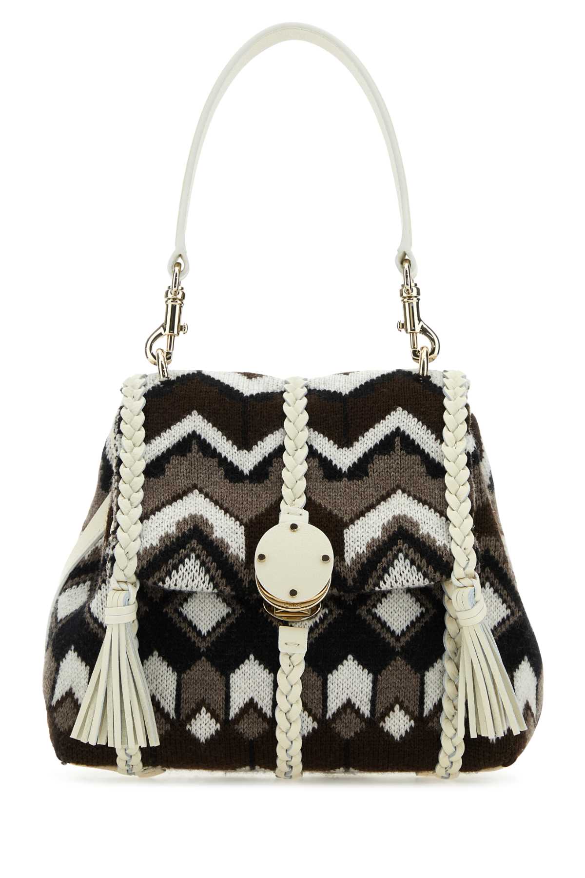 CHLOE Mini Embroidered Wool Handbag