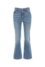 CHLOE Cropped Cut Denim Jeans for Women