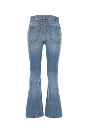 CHLOE Cropped Cut Denim Jeans for Women