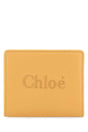 CHLOE Peach Mini Leather Wallet - 11 cm x 9 cm x 3 cm