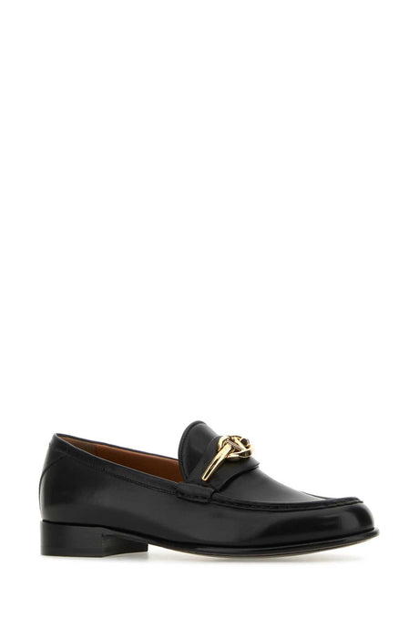 VALENTINO GARAVANI Bold Edition Leather Loafers for Women