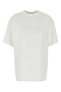 VALENTINO GARAVANI Essential White Cotton Blend T-Shirt for Women