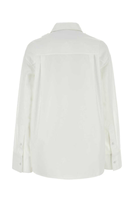 VALENTINO GARAVANI Classic White Poplin Shirt for Women