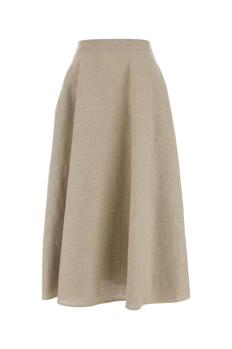 VALENTINO GARAVANI Elegant Linen Skirt for Women