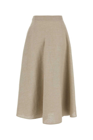 VALENTINO GARAVANI Elegant Linen Skirt for Women