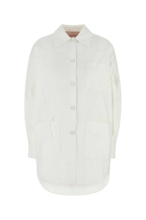 VALENTINO GARAVANI Oversize Cotton Blend Jacket