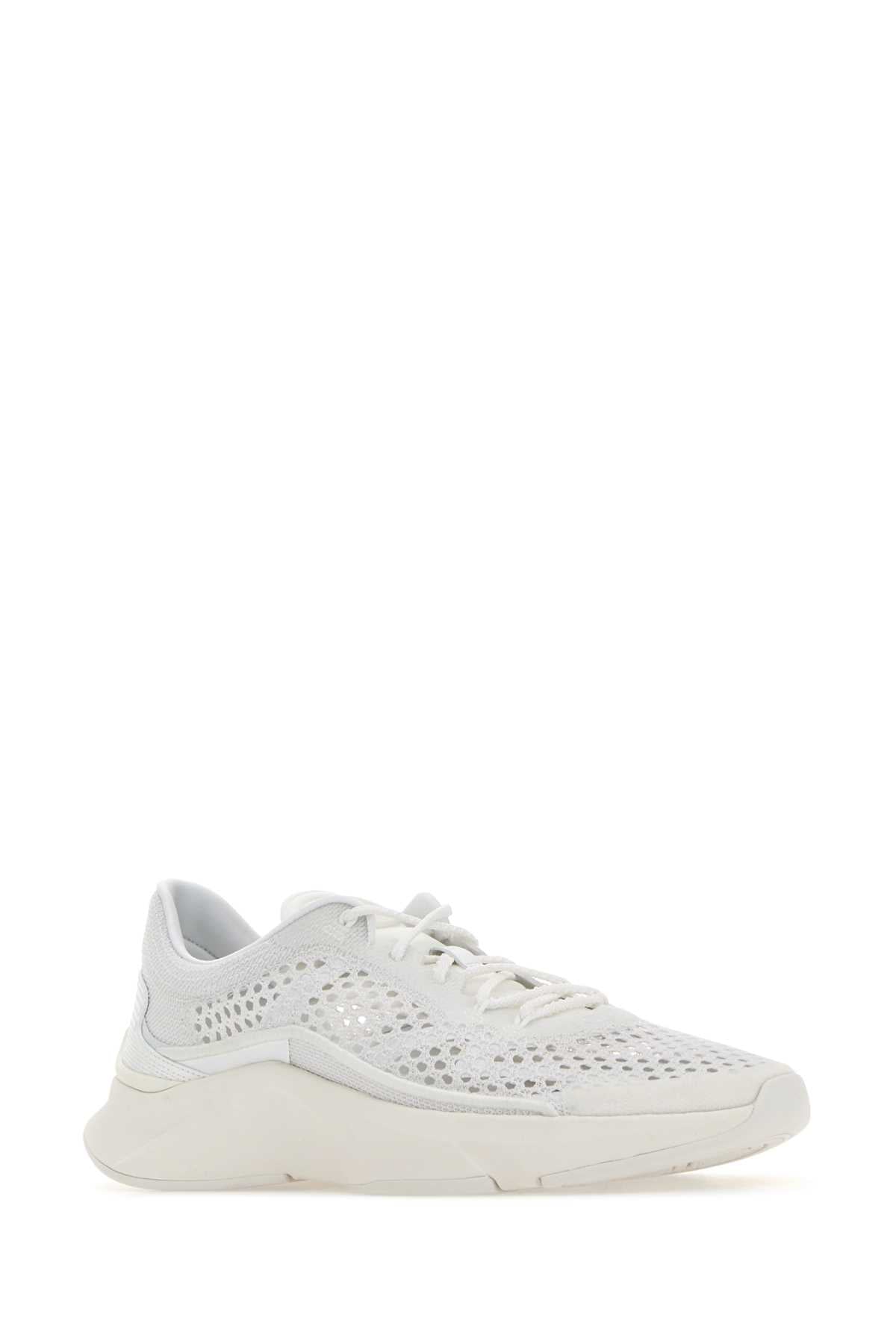 VALENTINO GARAVANI White Mesh True Actress Sneakers for Women