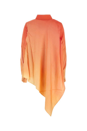 ZIMMERMANN Two-tone Silk Tranquillity Shirt