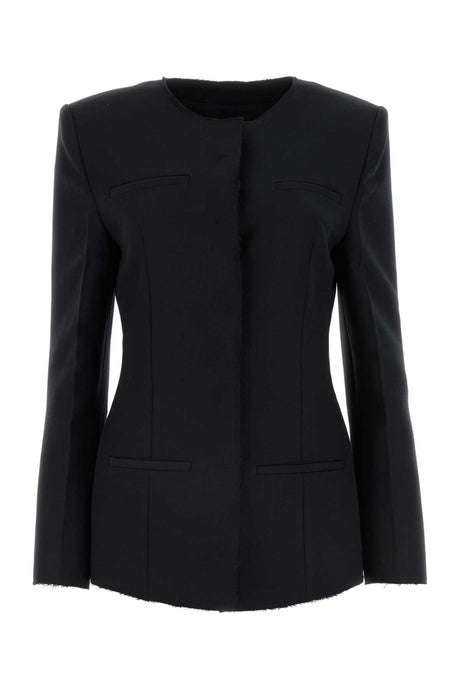 MSGM Chic Black Blazer