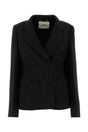 FENDI Sophisticated Black Wool Blend Blazer