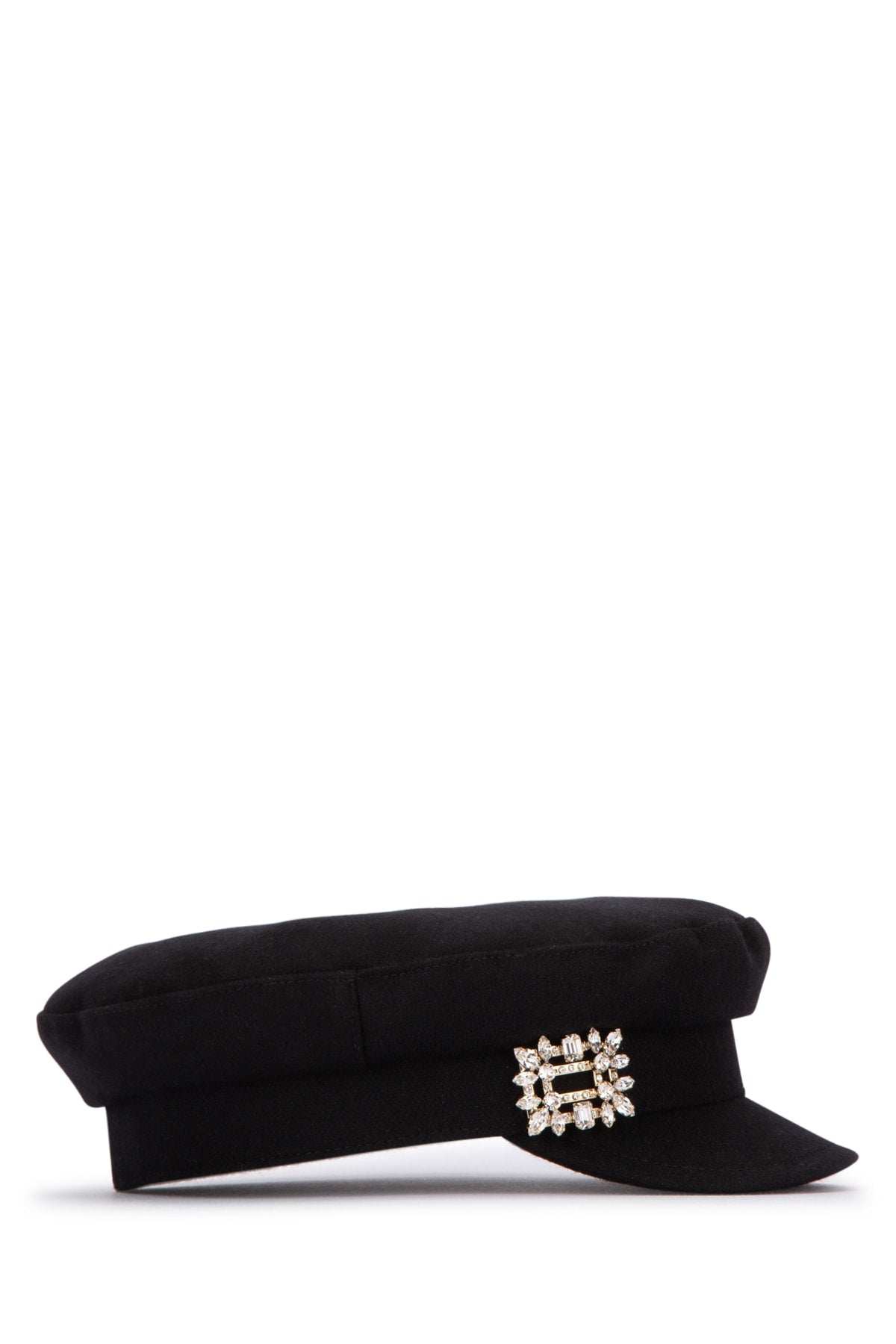 ROGER VIVIER Sailor Cap with Brooche Detail