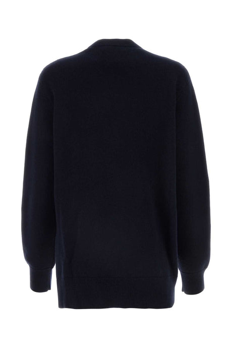 LOEWE Midnight Blue Cashmere Cardigan for Women