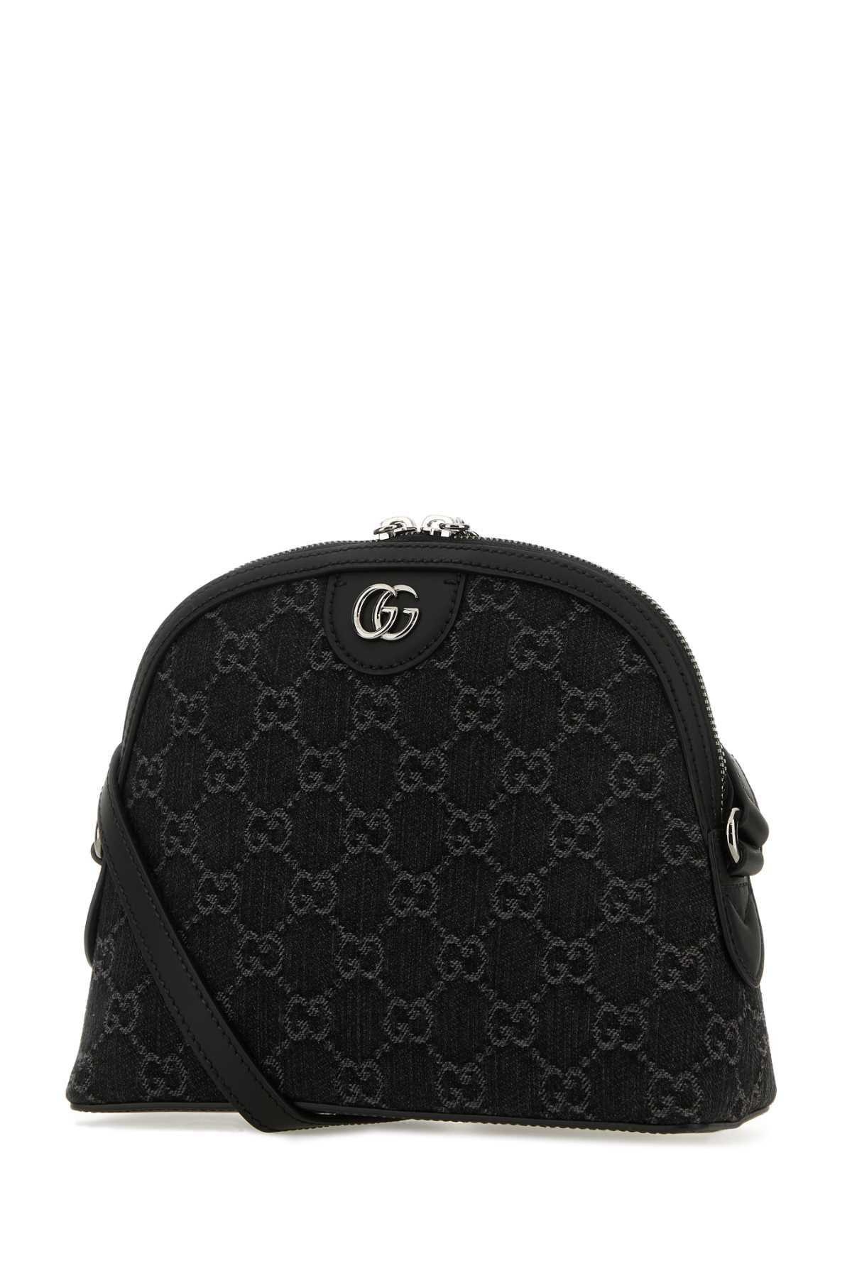 GUCCI Mini GG Supreme Fabric Crossbody Handbag