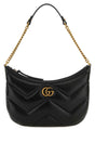 GUCCI Leather GG Marmont Mini Handbag - 25 cm x 15 cm x 3 cm