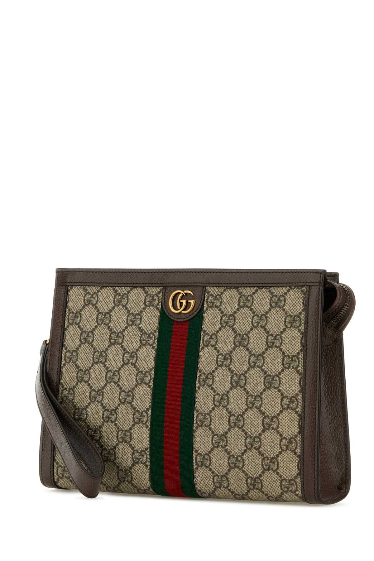 GUCCI Printed GG Supreme Fabric Ophidia Mini Clutch (26 cm x 18 cm x 6 cm)