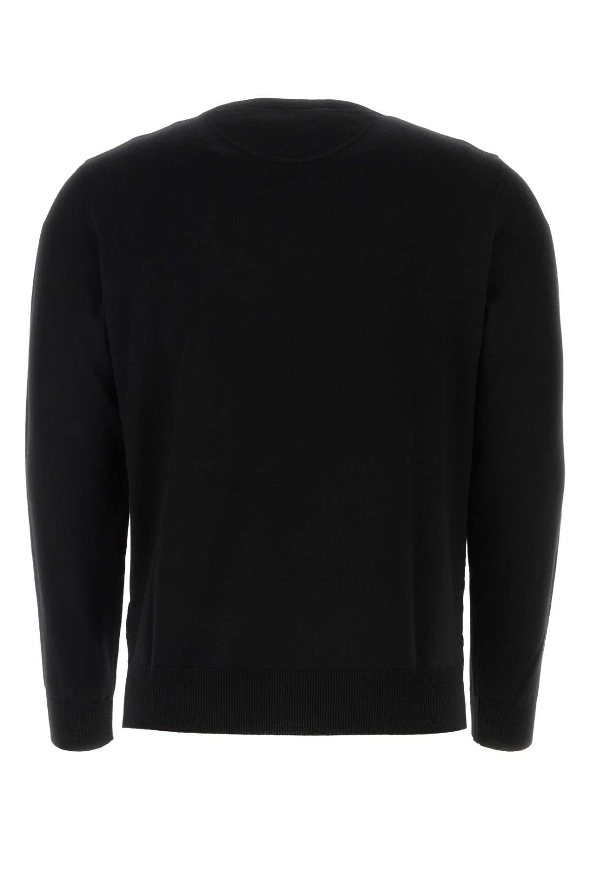 VALENTINO GARAVANI Classic Black Wool Sweater for Men