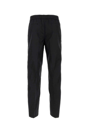 VALENTINO GARAVANI Chic Black Toile Iconographe Chino Pants for Men