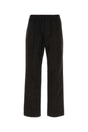 VALENTINO GARAVANI Black Stretch Cotton Pants for Men