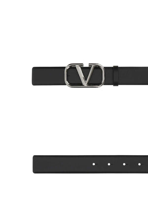 VALENTINO GARAVANI VLogo Signature Mini Leather Belt for Men