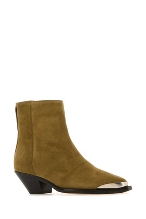 ISABEL MARANT Chic Suede Ankle Boots