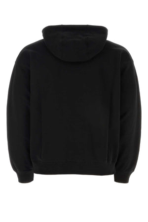 VERSACE Classic Black Cotton Sweatshirt for Men