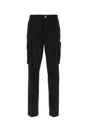 VERSACE Black Cargo Pants for Men - 2024 Collection