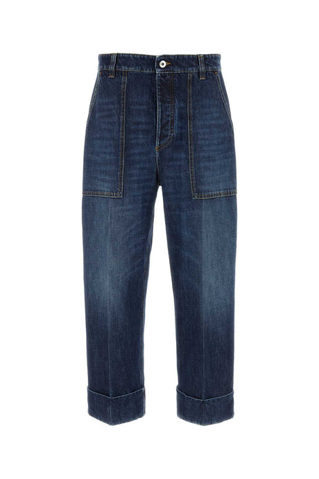 BOTTEGA VENETA Chic Blue Denim Jeans for Women