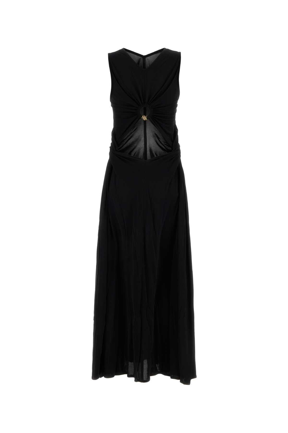 BOTTEGA VENETA Sophisticated Black Long Dress for Women