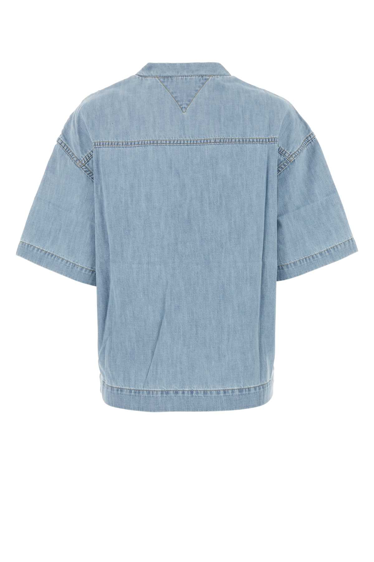 BOTTEGA VENETA Denim Blouse for Women - A Timeless Wardrobe Essential