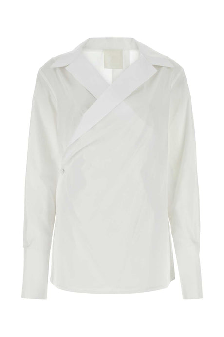 GIVENCHY Classic White Poplin Shirt for Women