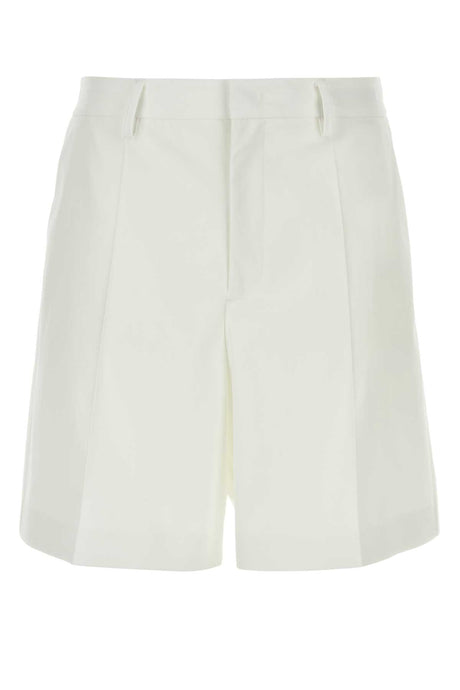 VALENTINO GARAVANI Elegant Wool Blend Bermuda Shorts