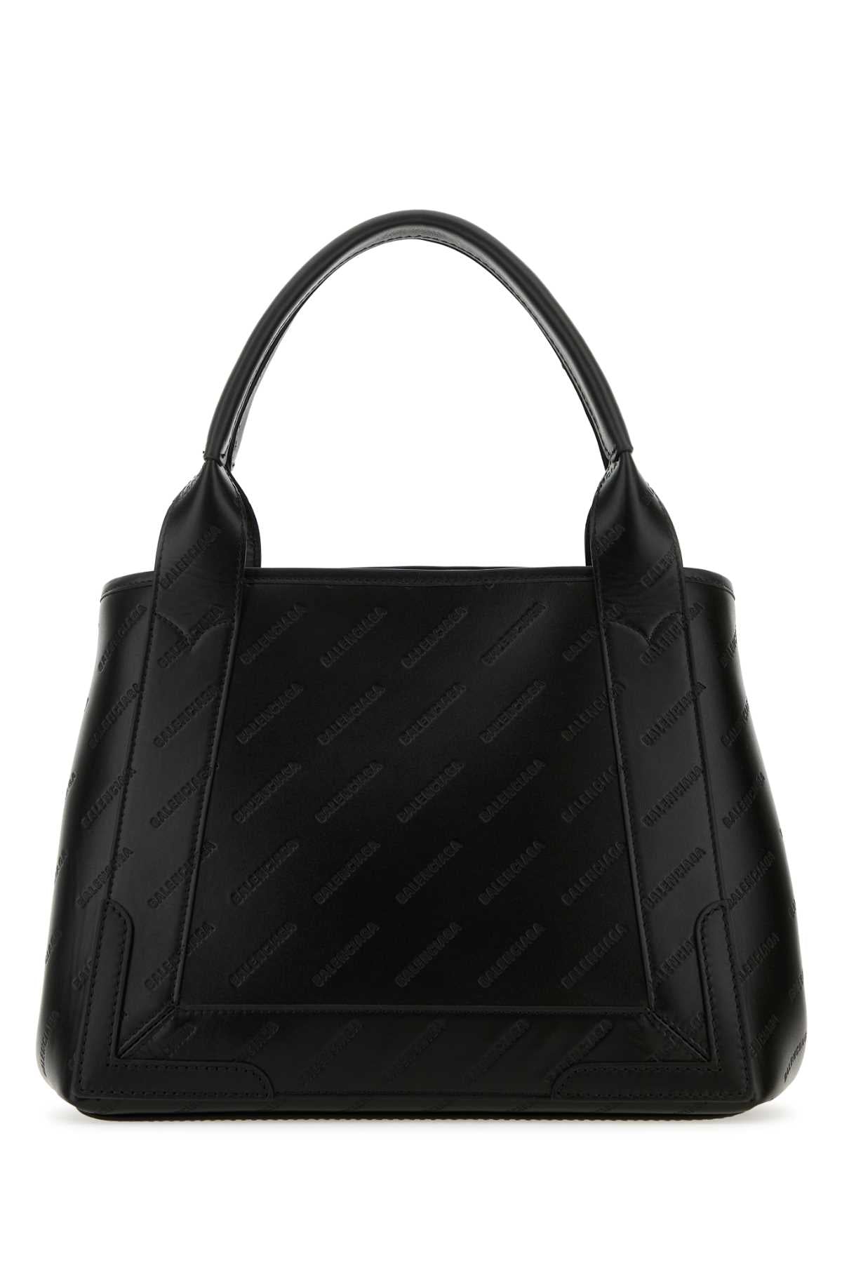 BALENCIAGA Leather Basket Handbag - 32 cm x 24 cm x 18 cm