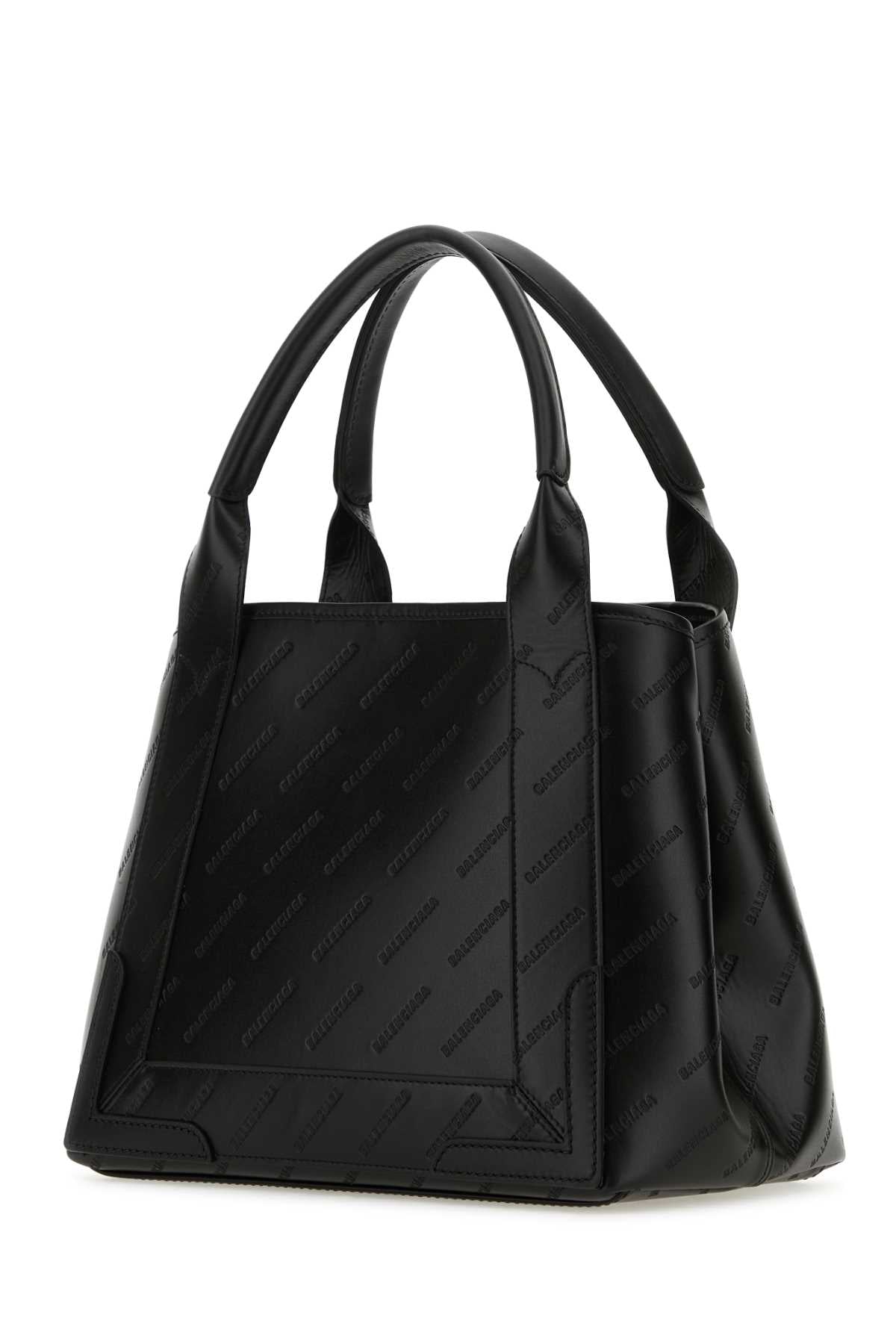 BALENCIAGA Leather Basket Handbag - 32 cm x 24 cm x 18 cm