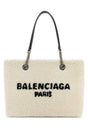 BALENCIAGA Luxury Shearling Duty Free M Handbag - 35 cm x 27 cm x 14 cm