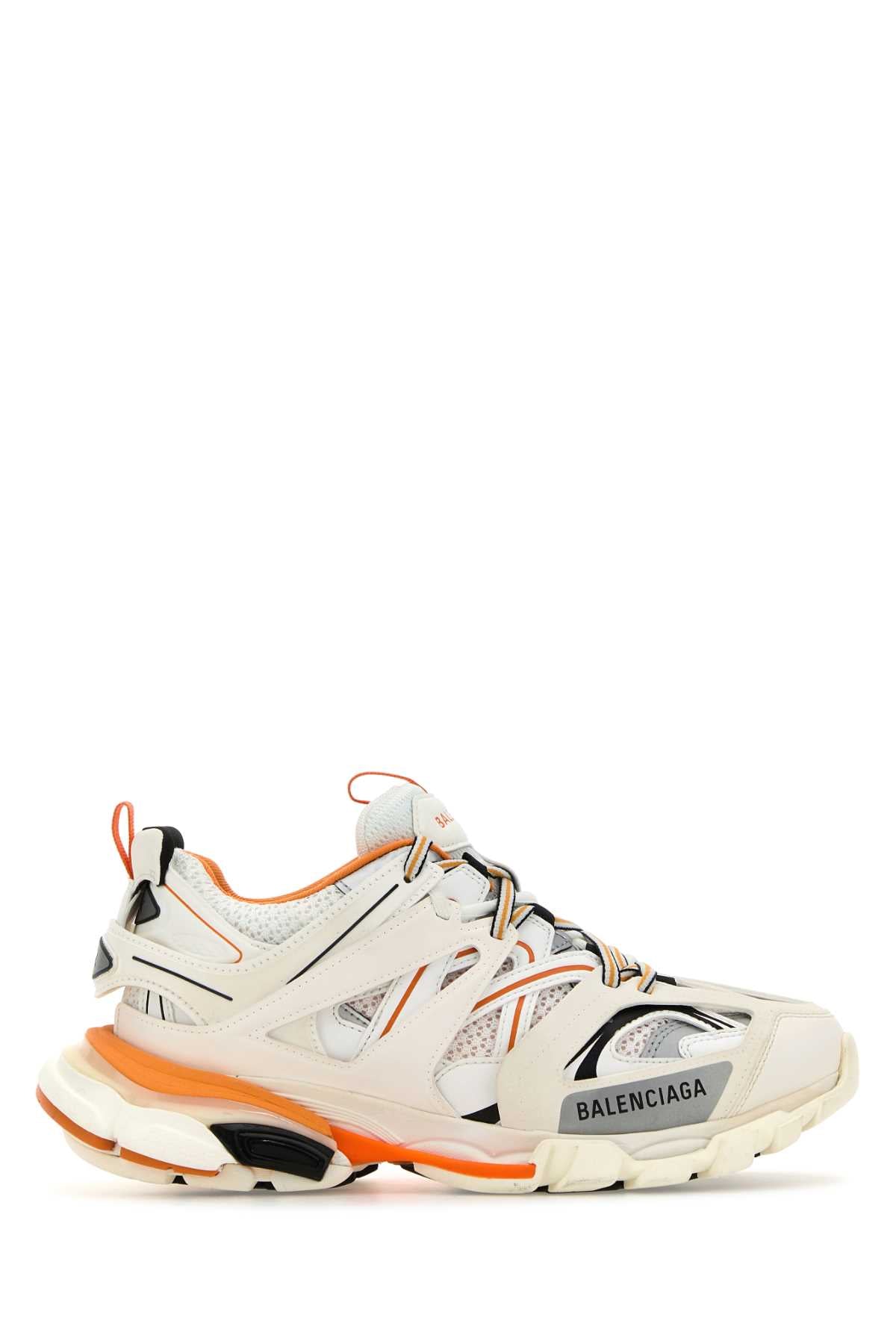 BALENCIAGA Multicolor Mesh and Rubber Track Sneakers for Women