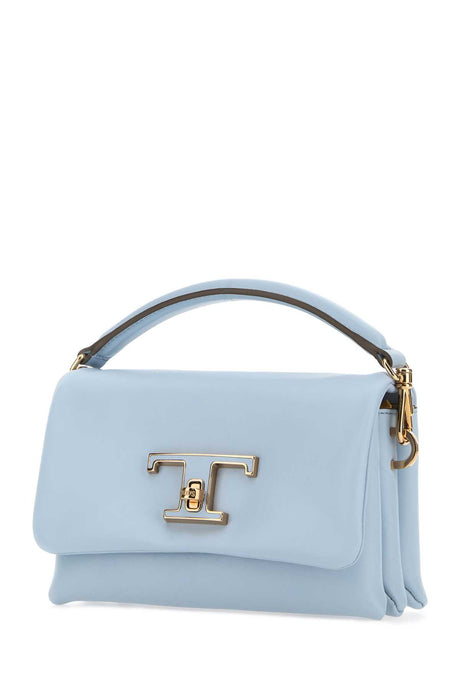 TOD'S Timeless Mini Handbag - Powder Blue Elegance