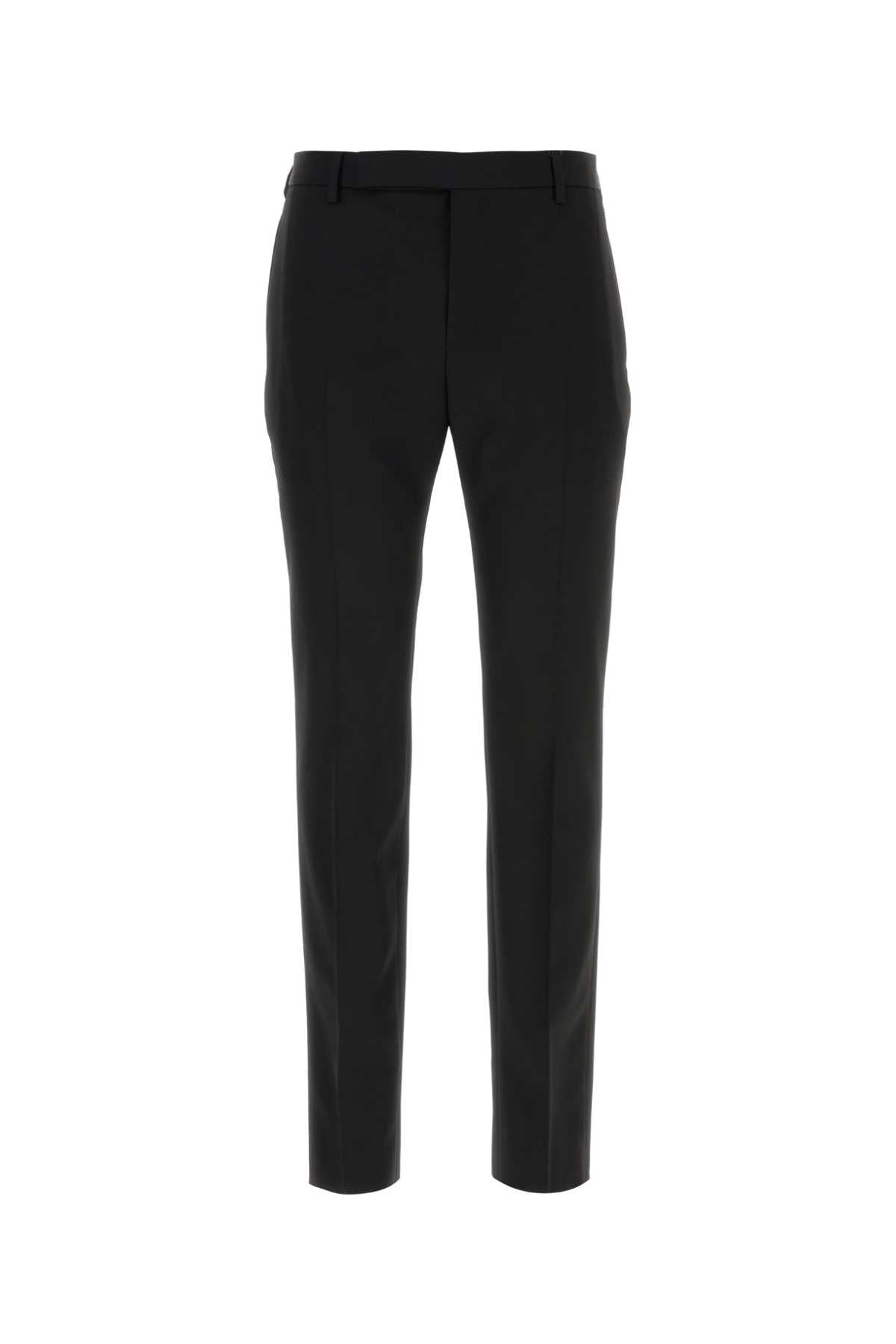 SAINT LAURENT Elegant Black Wool Pants for Men