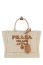 PRADA Elegant Canvas Shopping Handbag - 31 cm x 24 cm