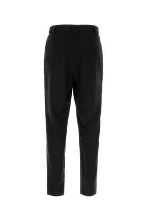 GIORGIO ARMANI Sophisticated Black Wool Pants for Men - 24W Season