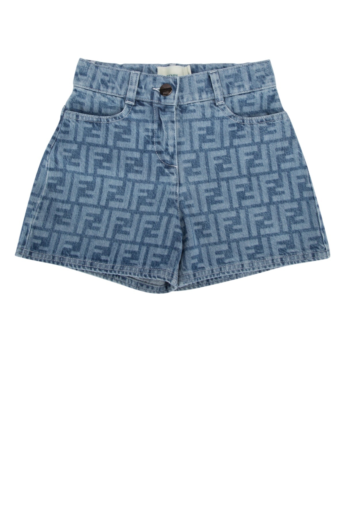 FENDI KIDS Mini Stylish Kids Shorts for Summer Adventures