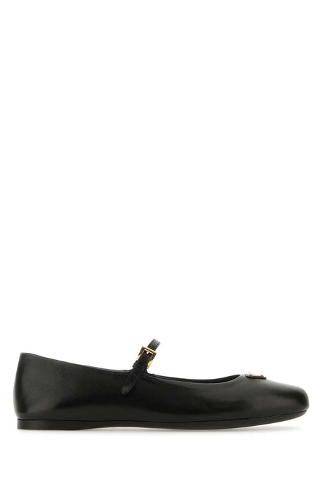 PRADA Elegant Nappa Leather Ballerinas for Women