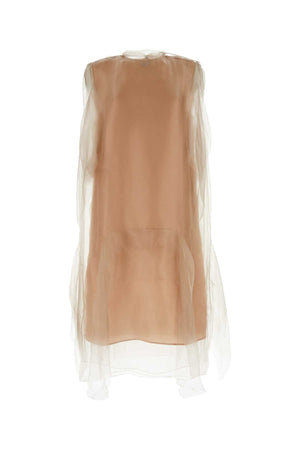 PRADA Chic Powder Pink Sail Mini Dress